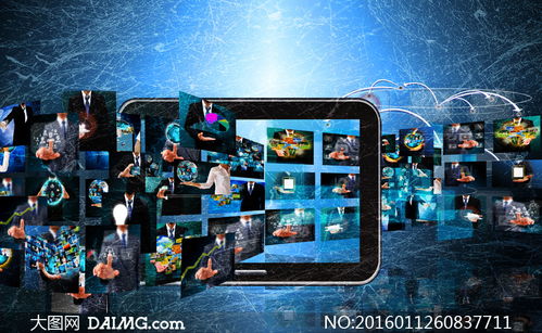 平板电脑产品主题创意设计高清图片