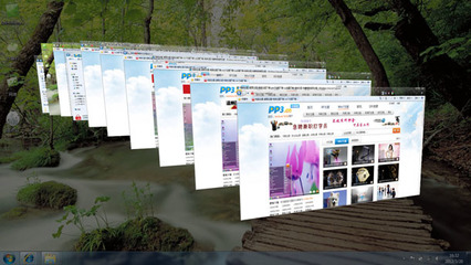 林间河道小桥 自然与宁静的电脑主题